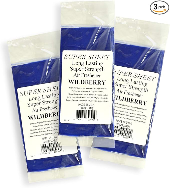 Super Sheet Small Under Seat Car Air Freshener by Jenray