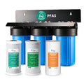 iSpring WGB31B-PF Whole House Water Filter System, SGS-Tested to Remove up to by iSpring