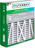 Filterbuy 21x27x5 Air Filter MERV 8 Essential Dust & Allergy Defense, Pleated by Filterbuy
