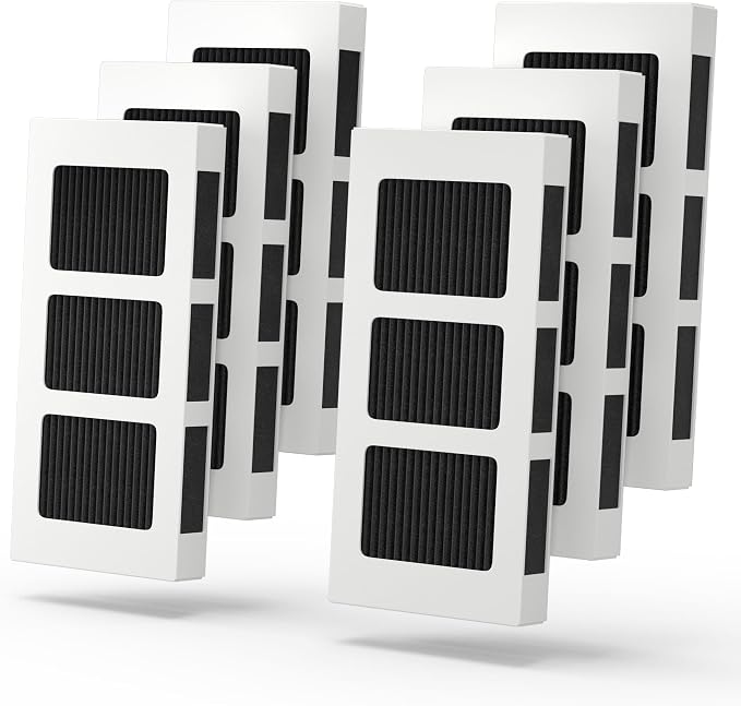 6 PACK Upgrade Refrigerator Air Filter Replacement by FinestHomeDecor