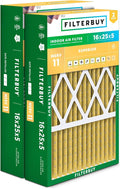 Filterbuy 16x25x5 Air Filter MERV 11 Superior Pet & Allergy Defense, Pleated by Filterbuy