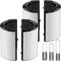 2 Pack Upgraded 360° Combi Glass HEPA+Carbon Filter by LemonQueen