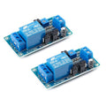 2Pcs DC 12v Delay Relay Module for Smart Home Delay Relay Switch by ECBuying
