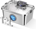 PETIMI Dog Water Fountain, 3 Gallons Stainless Steel Dog & Cat Water Fountain by Unknown