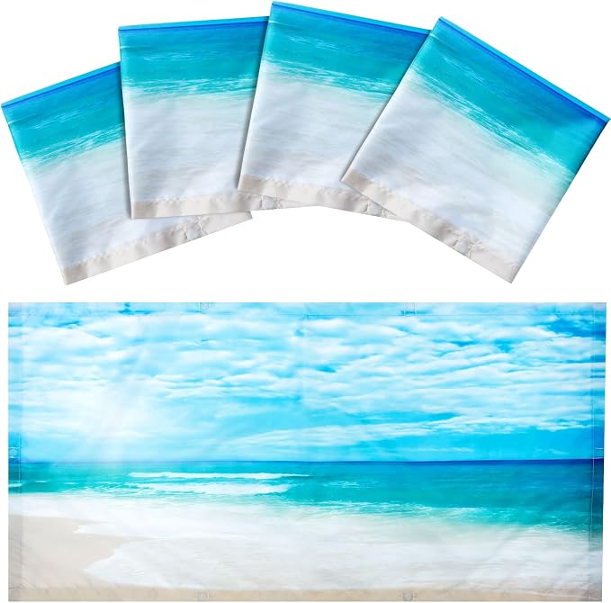 Hortsun 4 Pack 4 x 2 Feet Fluorescent Light Covers, Magnetic Light Filters by Hortsun
