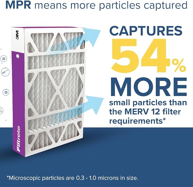 Filtrete 20x25x4, AC Furnace Air Filter, MPR 1550 DP, Healthy Living Ultra - Image 4