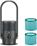 ULTTY Air Purifier Fan with Two Filter, True HEPA Filter 99.97% Smoke Dust by UULTTY