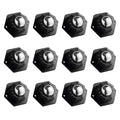 12 Pack Self Adhesive Caster Wheels, Swivel Wheels by WEITELAI