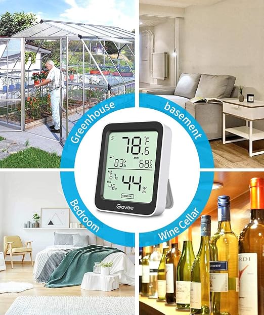 Govee Indoor Hygrometer Thermometer 2Pack H5075 - Image 7