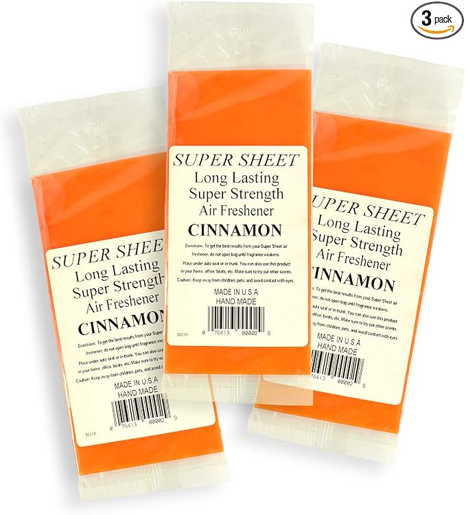 Jenray Super Sheet Small Under Seat Car Air Freshener by Jenray