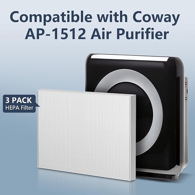 3 Pack AP-1512HH Air Purifier Replacement Filter - Image 3