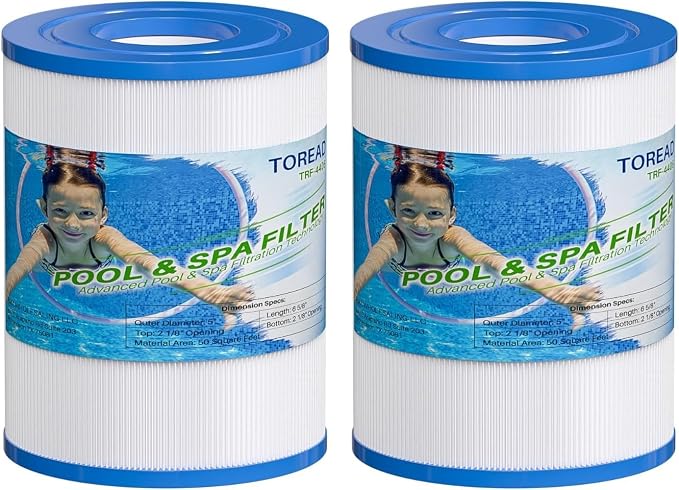 TOREAD PRB25SF Spa Filter Replaces Unicel C-4405, Marquis 20342, Filbur FC-2387 by TOREAD