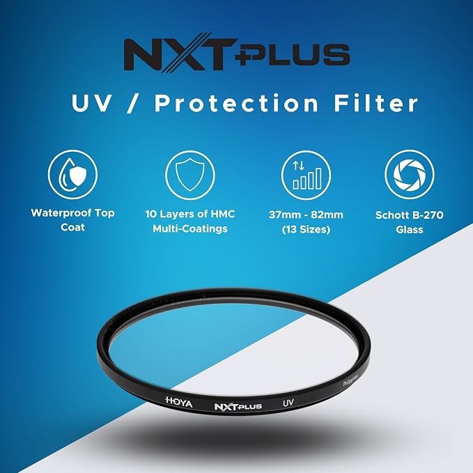 Hoya NXT Plus 82mm UV Filter — Schott B270 Clear Glass - Image 2