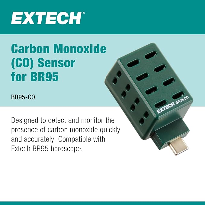 Extech BR95-CO External Carbon Monoxide Sensor Accessory - Image 2
