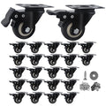 2 Inch Caster Wheels Set of 24 Heavy Duty Casters, by Htudcoue