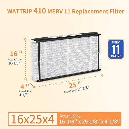 1-Pack 410 MERV 11 Replacement Filter - Image 2