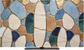 Colorful Stone Pebble Collage Indoor TV Cover, Elastic TV Screen Protector by Unknown