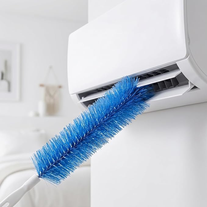 2026 Flexible Microfiber Fan Duster, Bendable Crevice Brush - Image 3