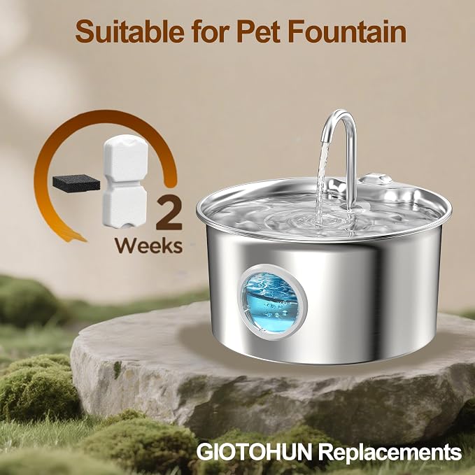 Cat Fountain Filters Replacement: 16 Pet Water Fountain Filter - Image 2