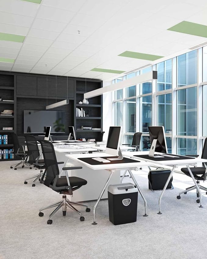 Fluorescent Light Covers for Ceiling Lights Sage Green Magnetic Light Filters 4 - Image 3