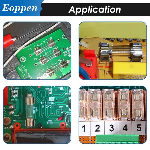200Pcs Fast Blow Glass Fuses Assortment Kit 15 Values 5x20mm 250V 1A 5A 10A 15A - Image 6