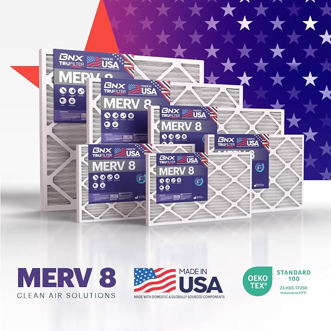 BNX TruFilter 16x25x2 Air Filter MERV 8 - Image 9