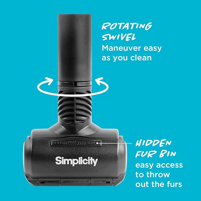 Simplicity Vacuums Bundle with Jill Vacuum Filter Set and Pet Hair Upholstery - Image 6