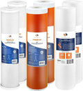 Aquaboon 5 Micron 20 x 4.5 Water Filters Whole House Set NSF Certified Water by Aquaboon