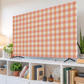 Rustic Vintage Buffalo Plaid Indoor TV Cover, Elastic TV Screen Protector by Unknown