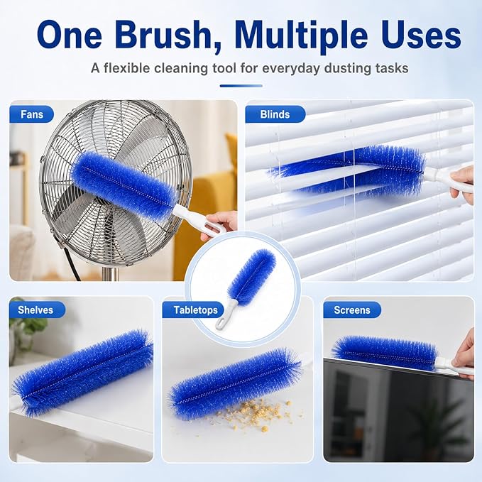 Aquanexis 90 Flexible Ceiling & Fan Dust Magnet, Hanging Holes, Soft Bristles - Image 6