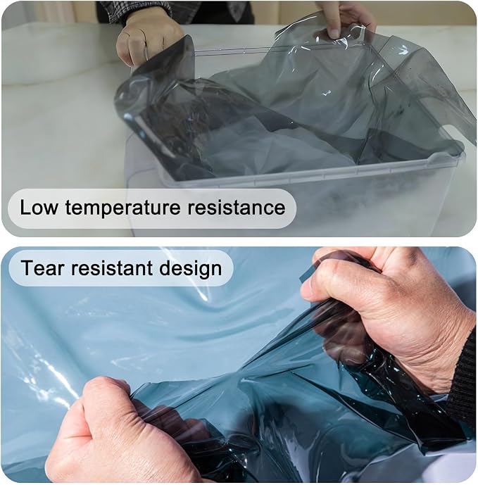 Curtain Patio Enclosure with Zippe, Heavy Duty PVC Transparent Tarpaulin Side - Image 6