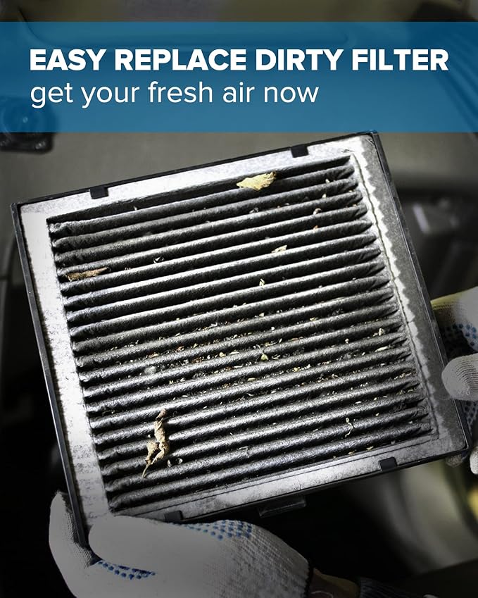 PHILTOP HEPA Cabin Air Filter w/Activated Carbon, Compatible - Image 6
