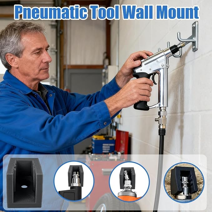 Air Tool Rack - Air Tool Holder, tools Cart Storage Organizer | 10 Pieces - Image 3