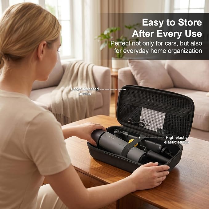 ANKHOH Hard EVA Case for HOTO for Voice-Tank 4-in-1 Car Vacuum Air Duster | - Image 7