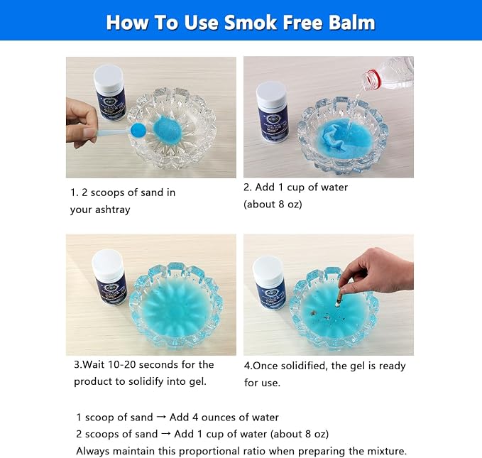 Magic Ashtray Sand, Smokeless Ashtrays - Image 7