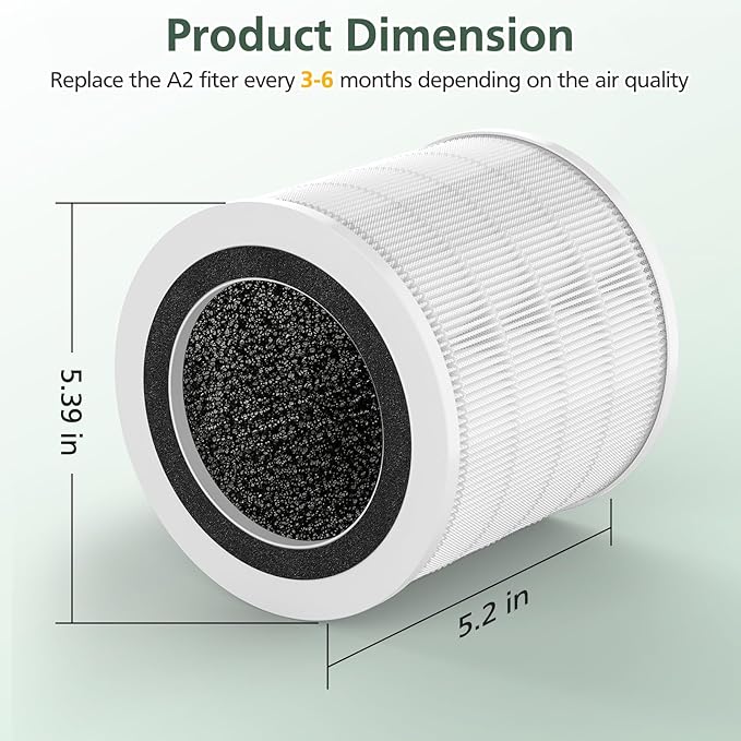 2 Pack H7126 Replacement Filter - Image 5
