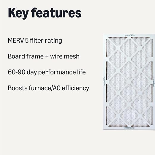 Amazon Basics MERV 5 AC Furnace Air Filter - Image 2