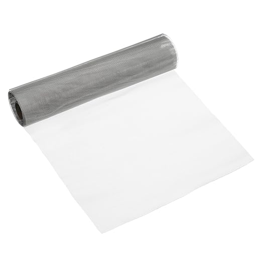 PATIKIL 40" L x 10" W Woven Wire Mesh, 40 Mesh 316L Stainless Steel Air Vent by PATIKIL