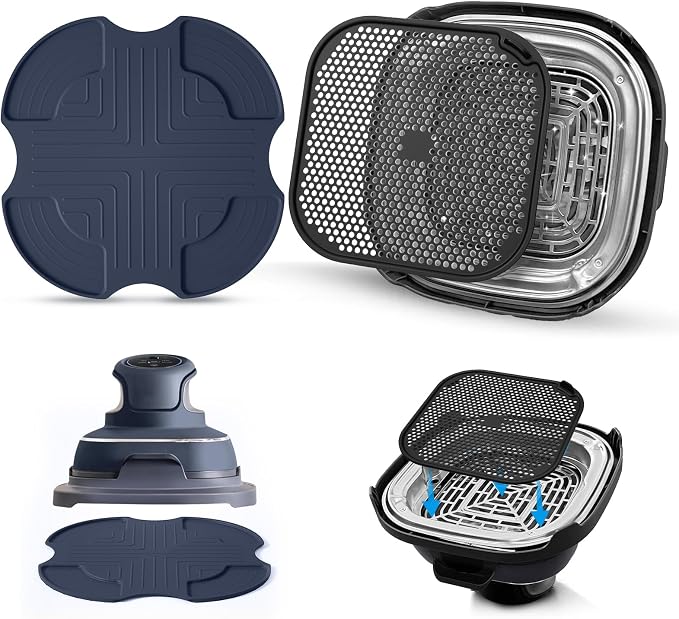 Silicone Mat for Ninja Crispi Air Fryer, Heat-Insulating Trivet for FN101 by Unknown