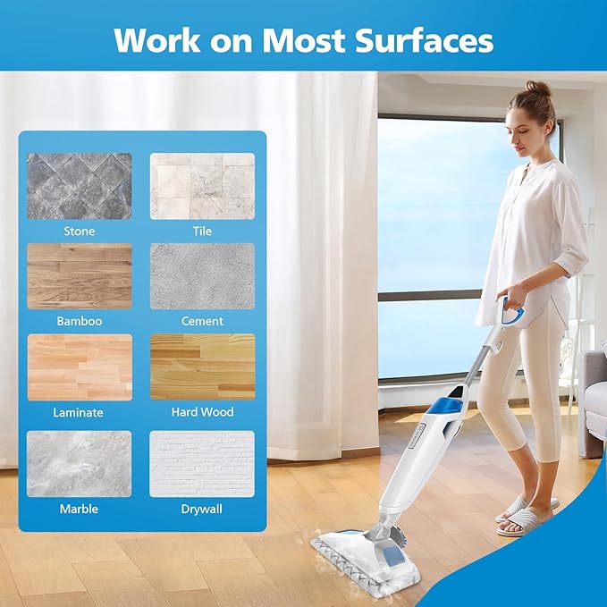 iSingo 1940 for Bissell Steam Mop Pads for Bissell PowerFresh Steam Mop 1806 - Image 6