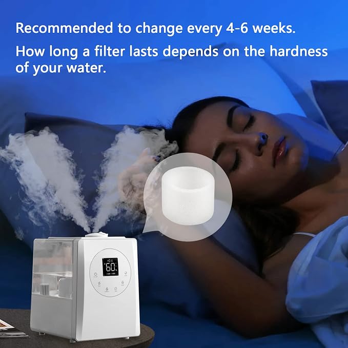 16-Pack Top Fill Humidifier Replacement Filters - Image 6