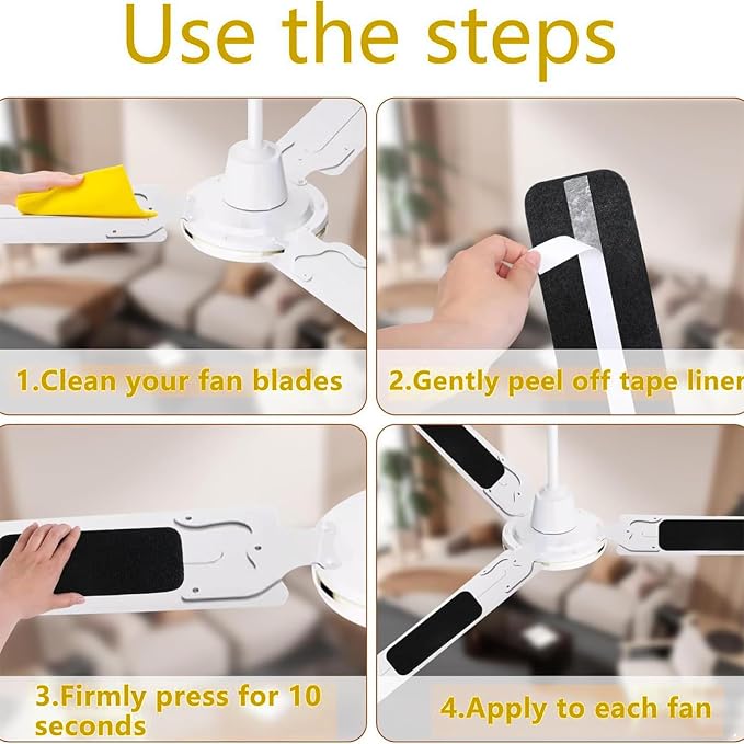 iiniim 5 Pack Ceiling Fan Filters - Image 3