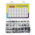 24 Values Electrolytic Capacitor Assortment Kit from 0.1uF to 1000uF 10V 16V by ALLECIN