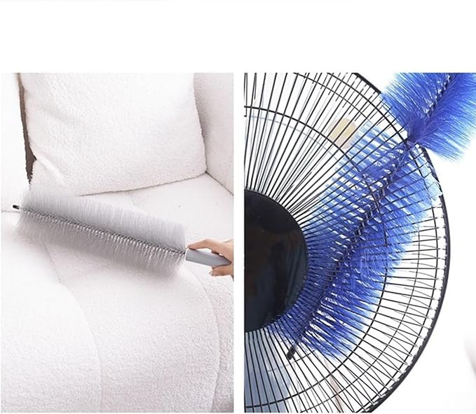 Bendable Microfiber Head, Reusable Dust Remover, Fan Brush Cleaner Washable - Image 6