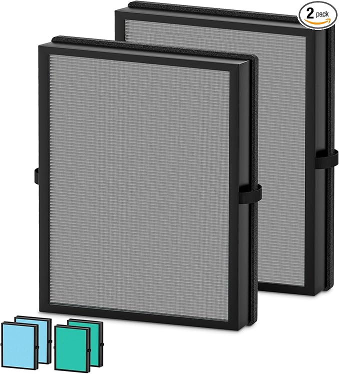 MK04 Air Filter Replacement for AROEVE MK04 Premium Filter for Dust Pet Dander by LemonQueen