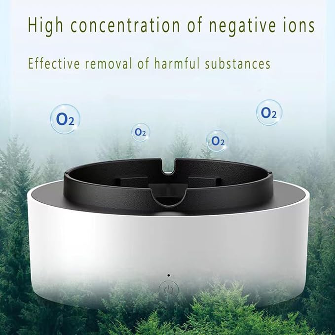 2-in-1 Air Purifier Multifunctional Ashtray Air Purifier - Image 4