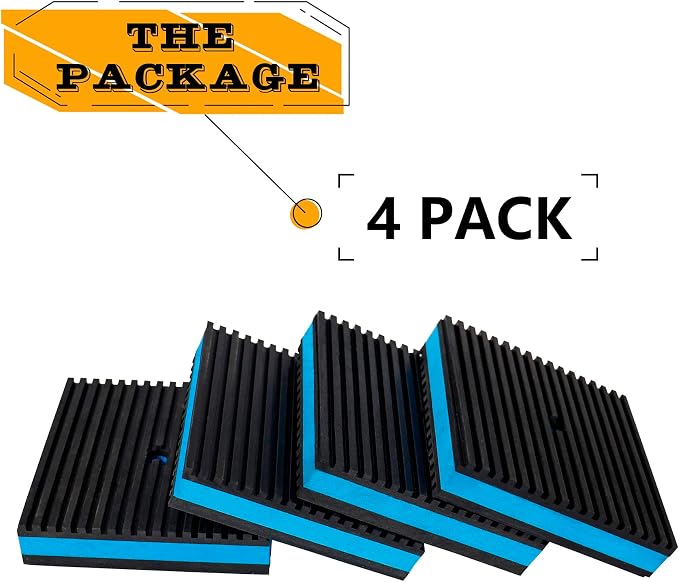 LBG Products Anti Vibration Pads, Washer and Dryer, Treadmills, Air Conditioner - Image 9
