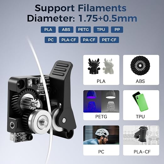 Creality K2 Plus Extrusion Gear Kit, Offcial 3D Printer Filament Extruder - Image 5