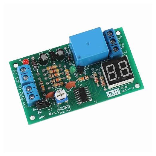 Hancaner Adjustable LED Display Timer Relay Countdown Module - Image 7