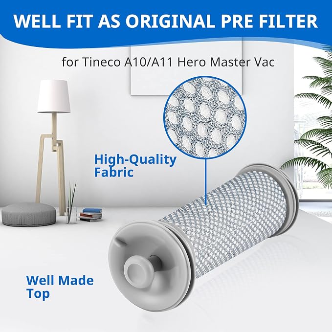 Pre Filter Compatible for Tineco A10/A11 Hero, A10/A11 Master, for PURE ONE S11 - Image 5